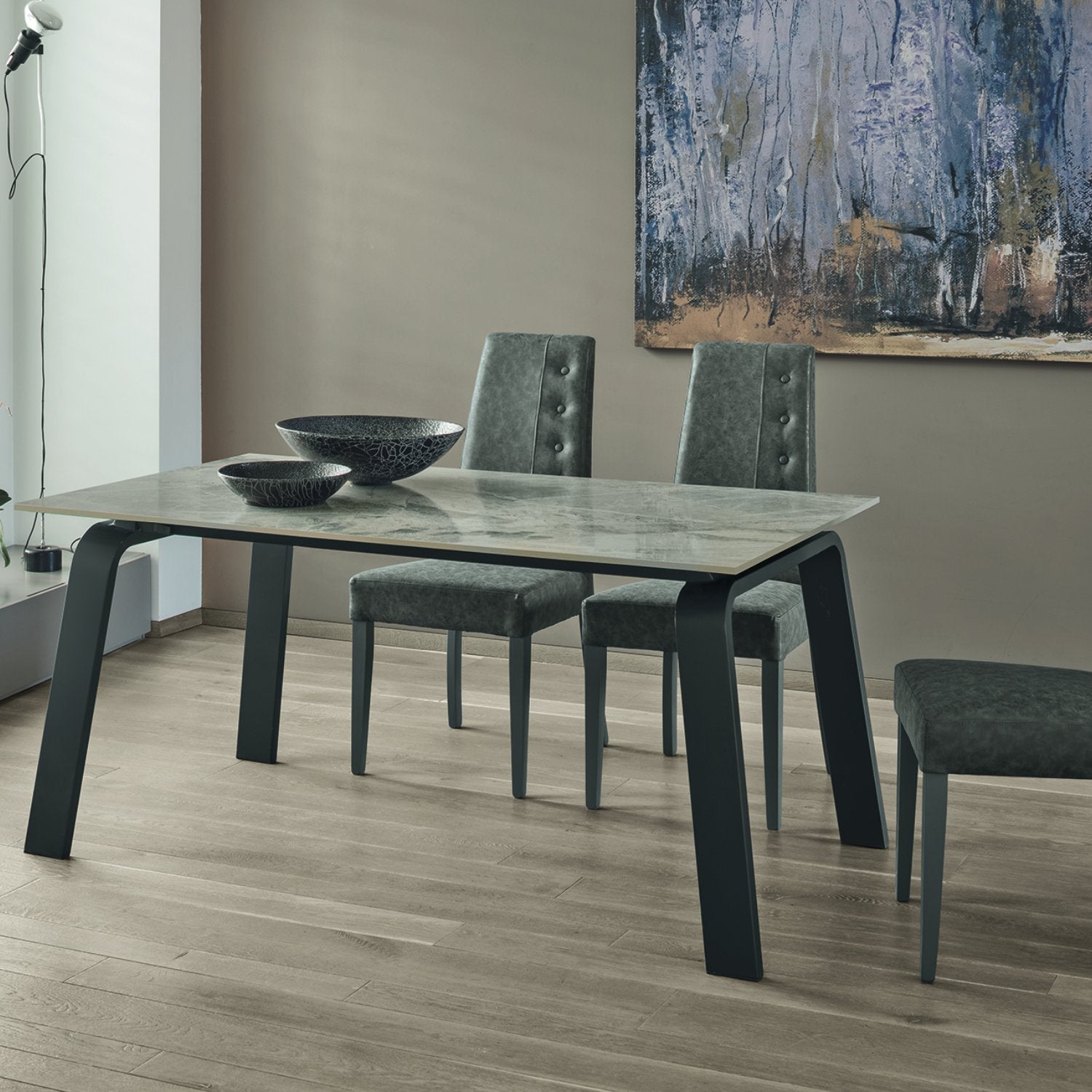 Deimos 160 extending dining table by Target Point