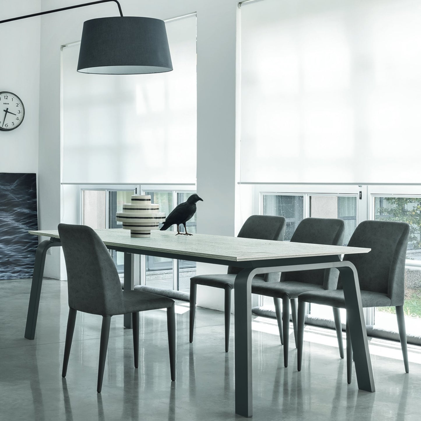 Deimos 160 extending dining table by Target Point
