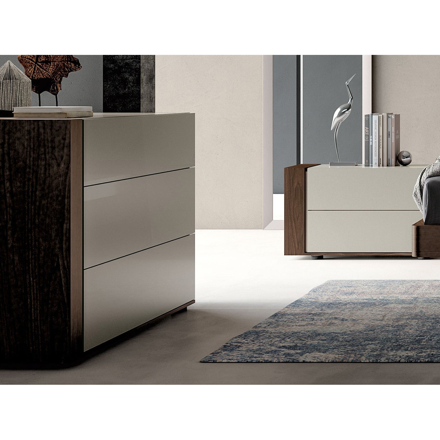 Dolomite Collection Bedside Table