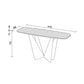 Eiffel Console Side Table by Dall'Agnese