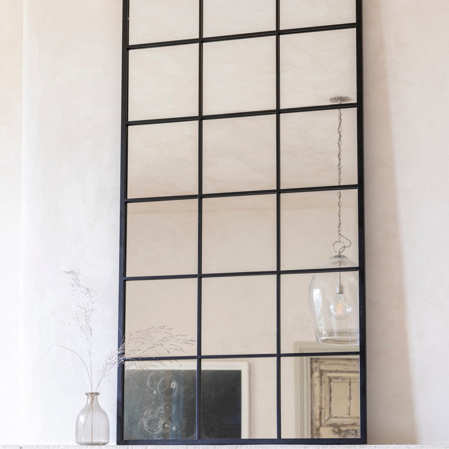 Fulbrook Leaning Mirror in 180x90cm by Garden Trading - Steel