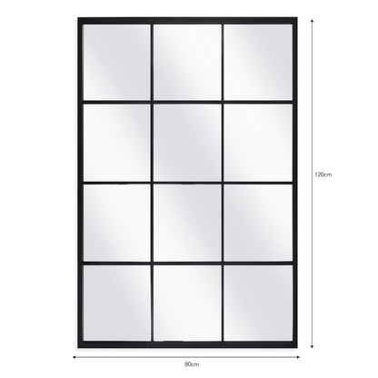 Fulbrook Wall Mirror in 120 x 80cm by Garden Trading