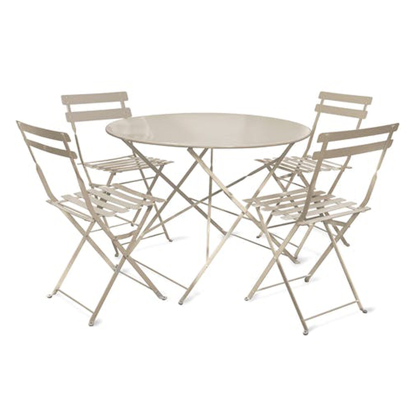 Rive Droite Bistro Outdoor Set Large in Clay Steel by Garden Trading