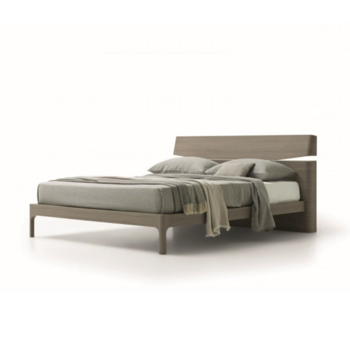 Grecale Wooden Bed by Santa Lucia
