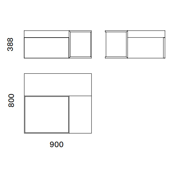 Puzzle 02 Occasional Table by Orme Design