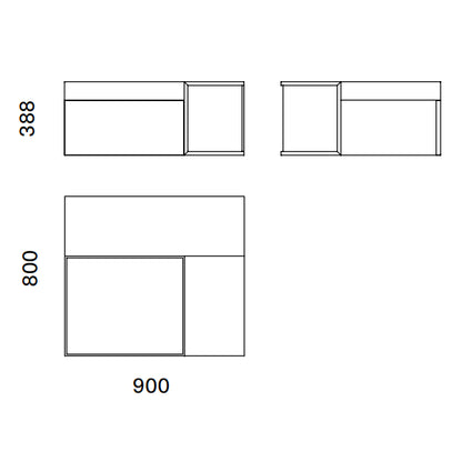 Puzzle 02 Occasional Table by Orme Design