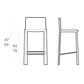 Manila Eco Leather Kitchen/Bar Stool by Imperial Line