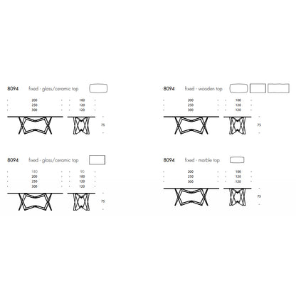 Reverse Dining Table by Tonin Casa