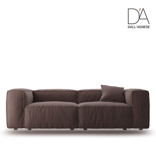 Comfort contemporary sectional Italian sofa by Dall'Agnese - myitalianliving