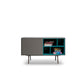 Code modern small sideboard with open element