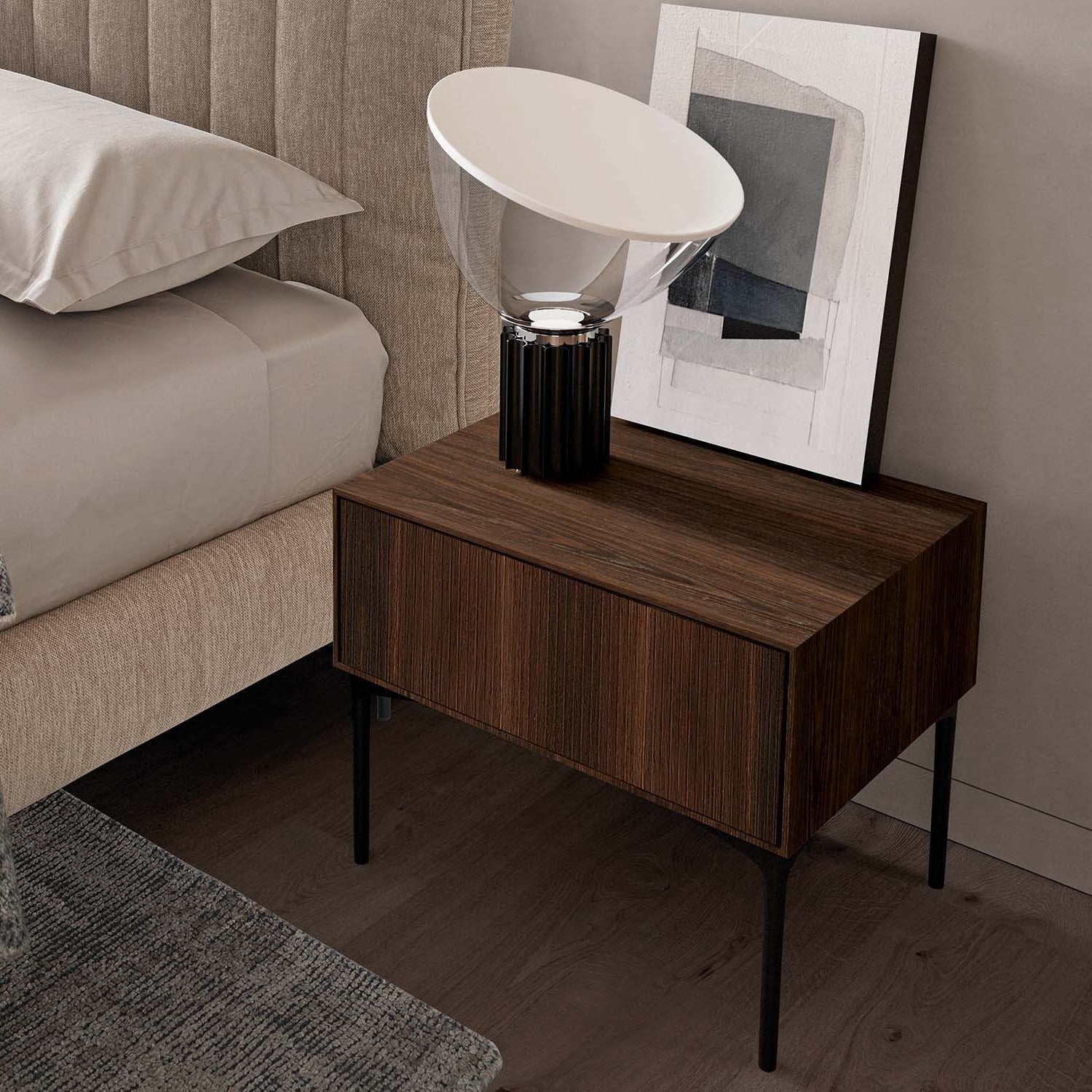 Kompos bedside table by Dall'Agnese