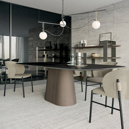 Koniko Fixed Dining Table – Dall'Agnese | Italian Craftsmanship & Modern Design