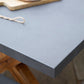 Large Burford Table and Bench Set in Grey by Garden Trading - Polystone
