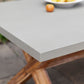 Large Burford Table in Natural  by Garden Trading - Polystone