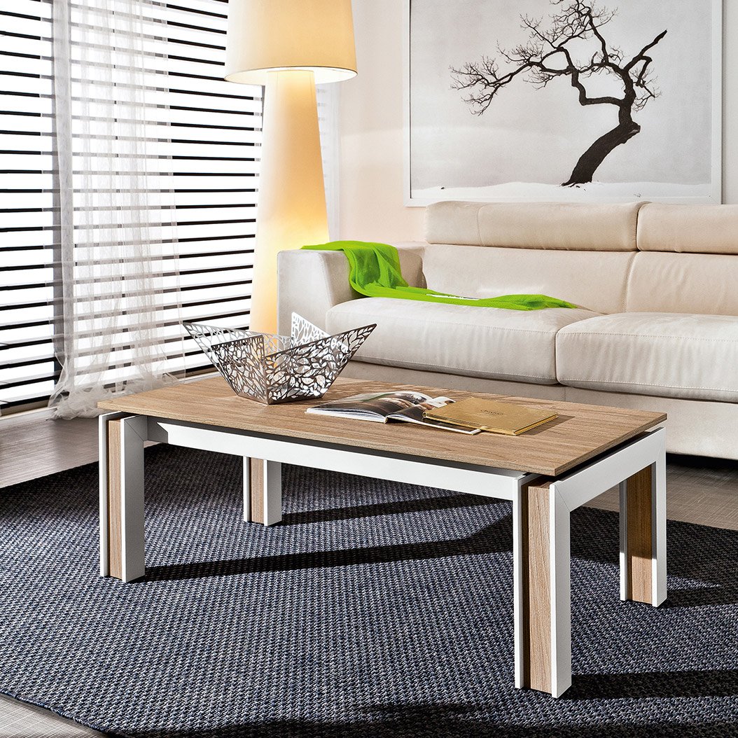 Letizia wooden storage coffee table by La Primavera - myitalianliving