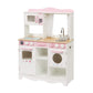 Country Play Kitchen with 9 Wooden Accessories by Liberty House Toys