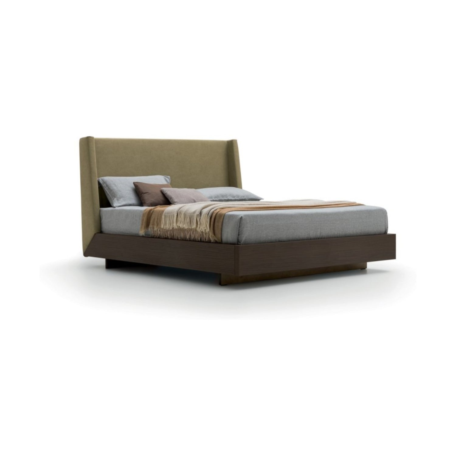 Libeccio upholstered Bed by Santa Lucia