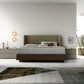 Libeccio upholstered Bed by Santa Lucia