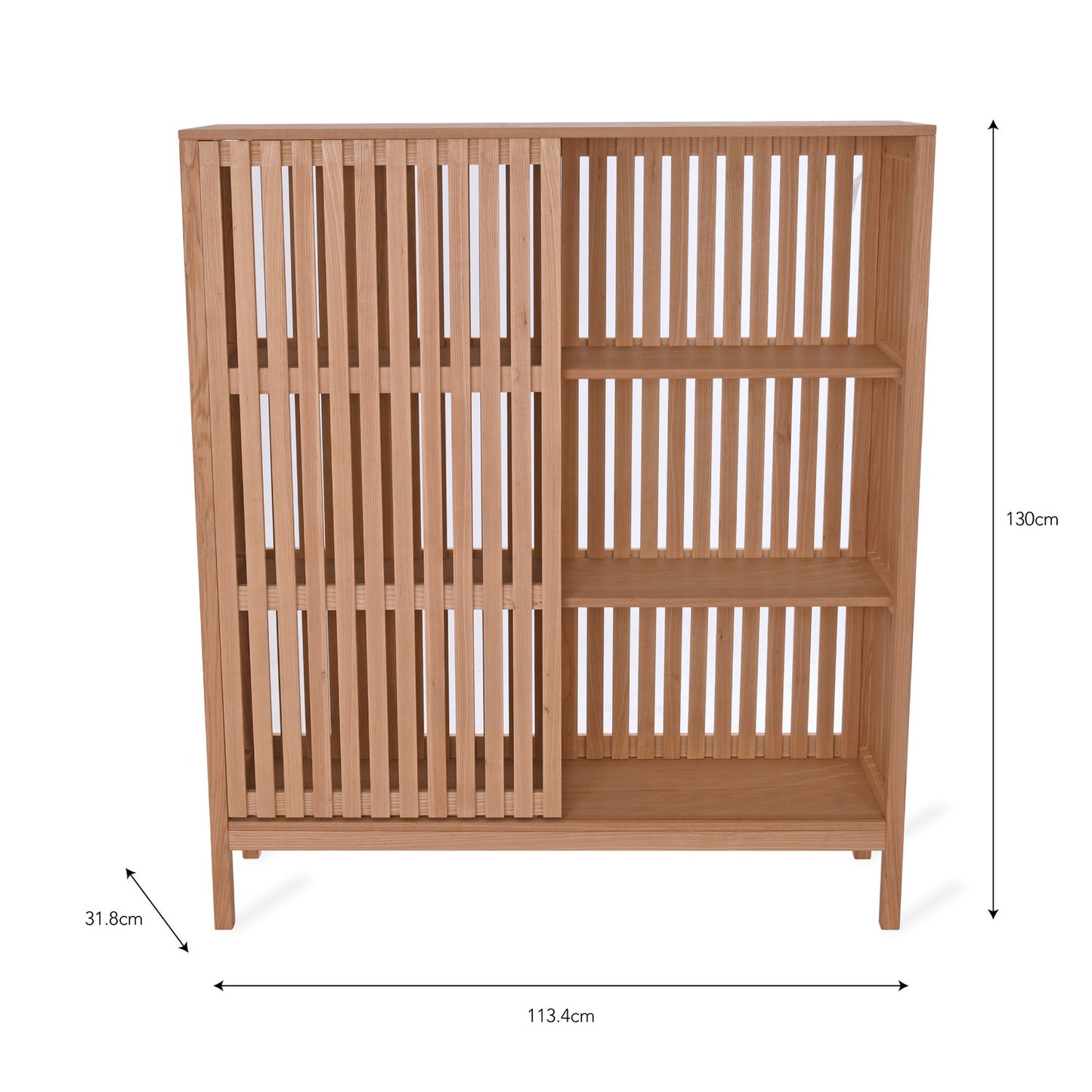 Linear Large Storage Unit by Garden Trading - Ash