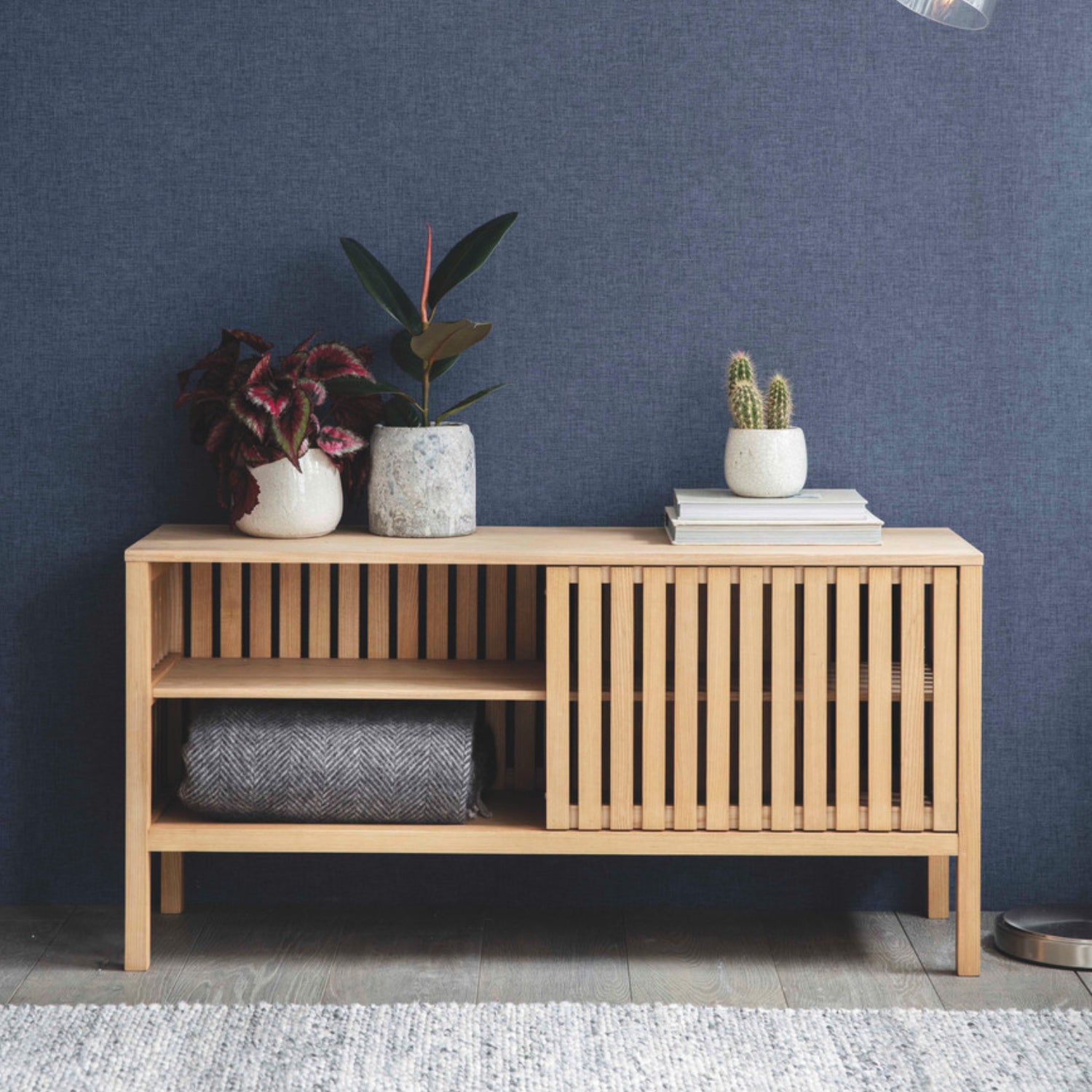 Linear Low Storage Unit by Garden Trading - Ash