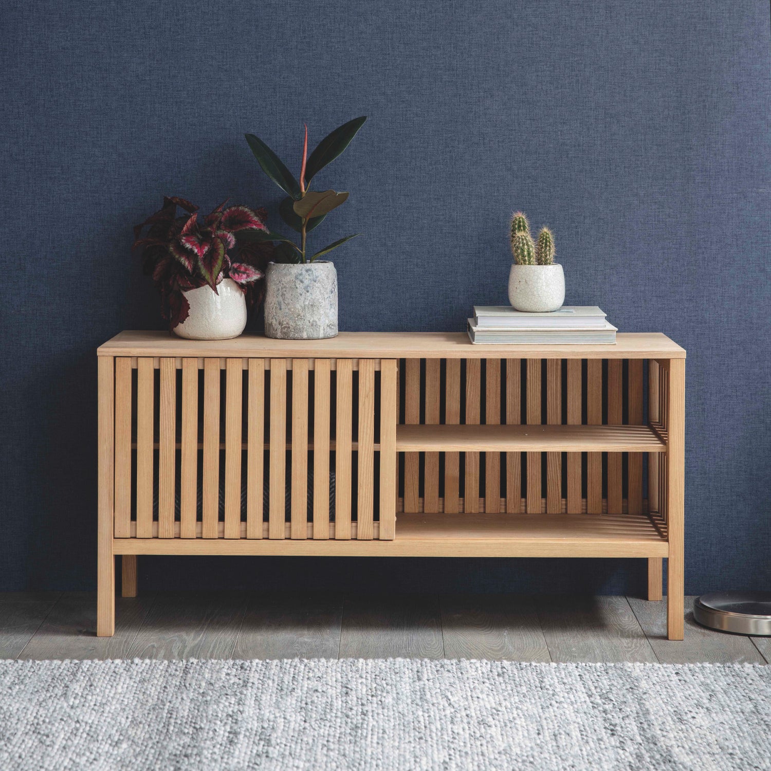 Linear Low Storage Unit by Garden Trading - Ash