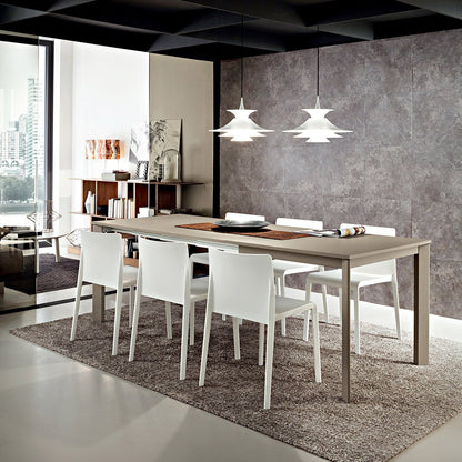 Mario extending square dining table by La Primavera - myitalianliving