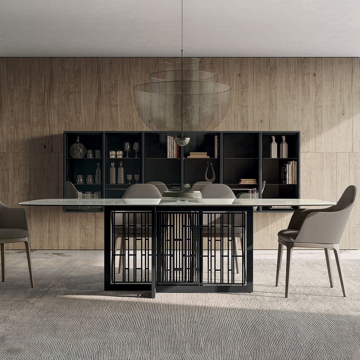 Mastertable Fixed Dining Table by Dall'Agnese