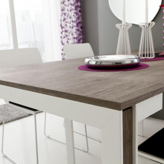 Modern design console extending dining table by La Primavera
