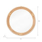 Mayfield Wall Mirror by Garden Trading - Rattan