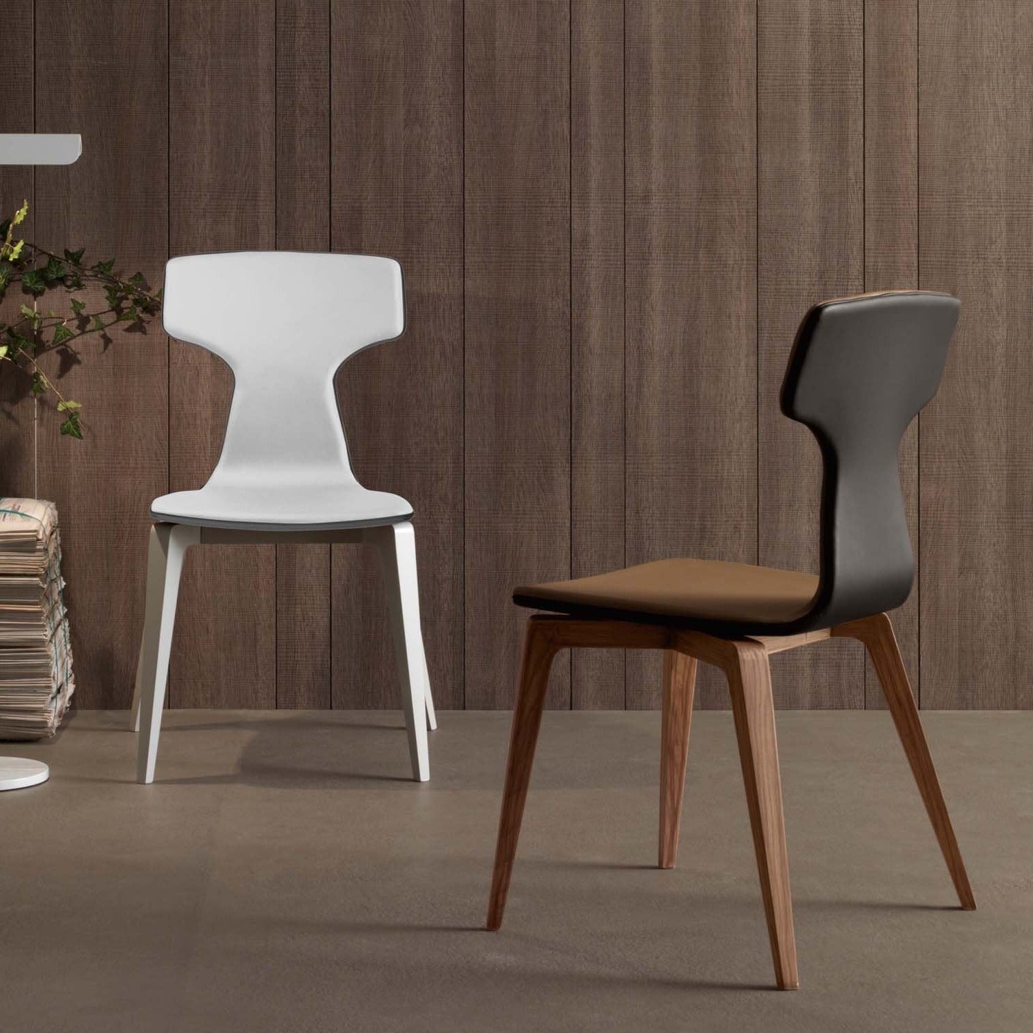 Monika Dining chair Modern Italian design by Compar