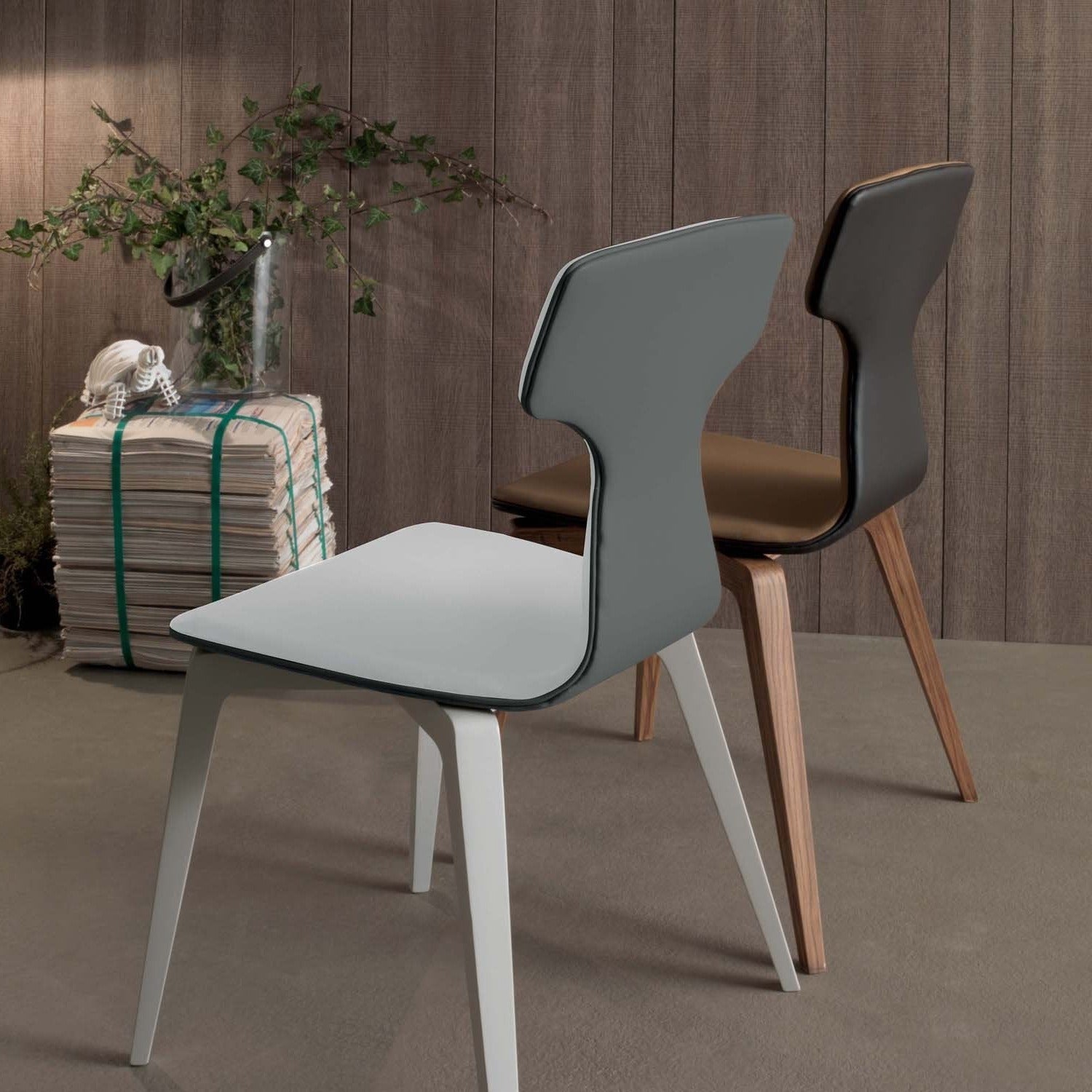 Monika Dining chair Modern Italian design by Compar