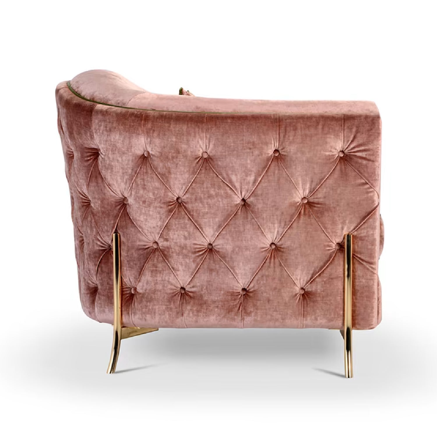 Nefele Pink Armchair by Domingo Salotti