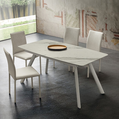 Neil modern extending dining table by La Primavera - myitalianliving