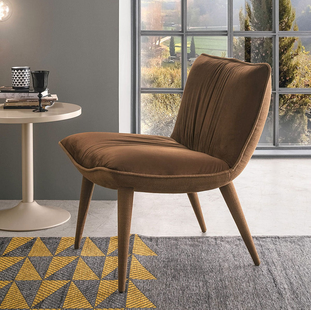 Olimpia upholstered armchair by Target Point