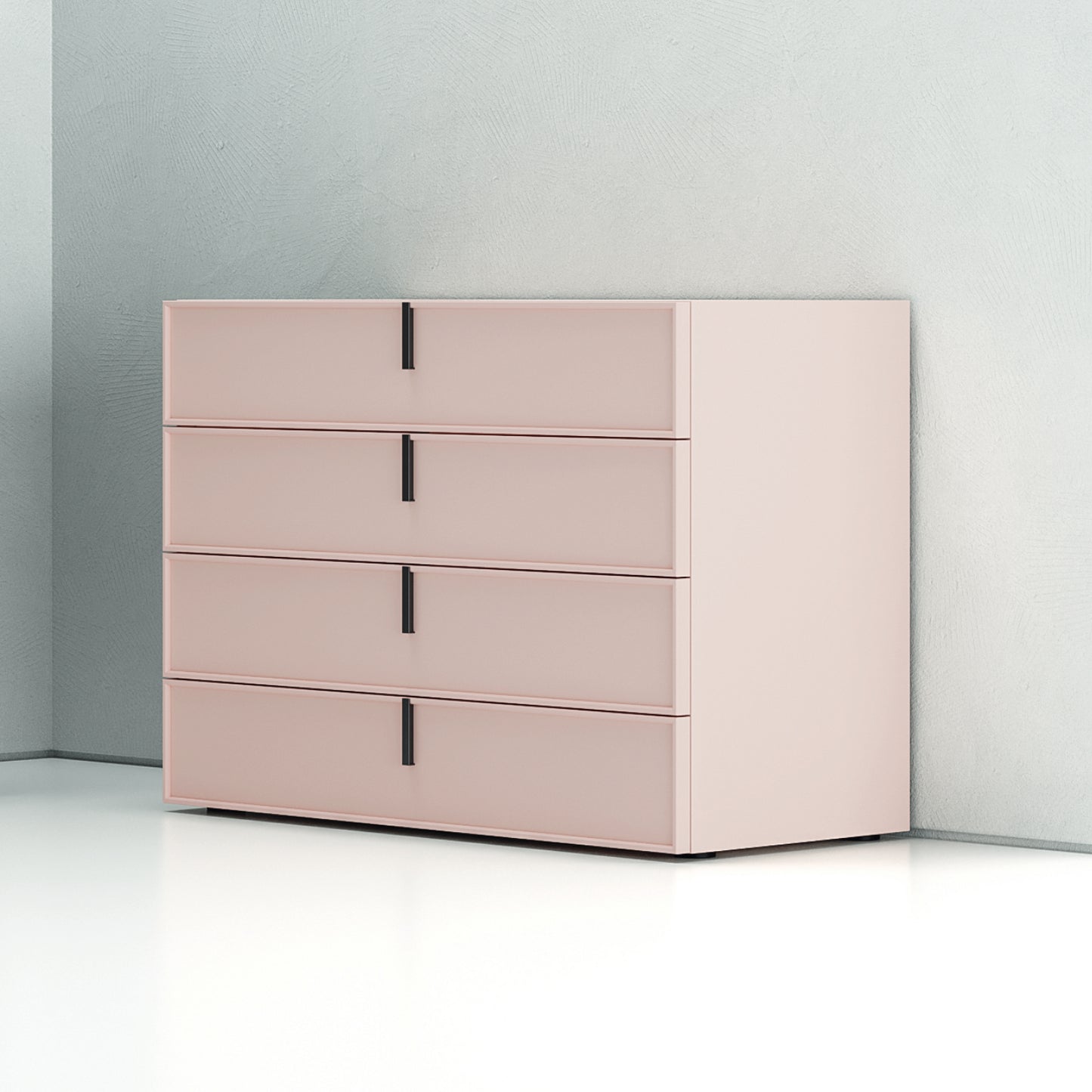 Onice Collection Dresser 4 Drawers