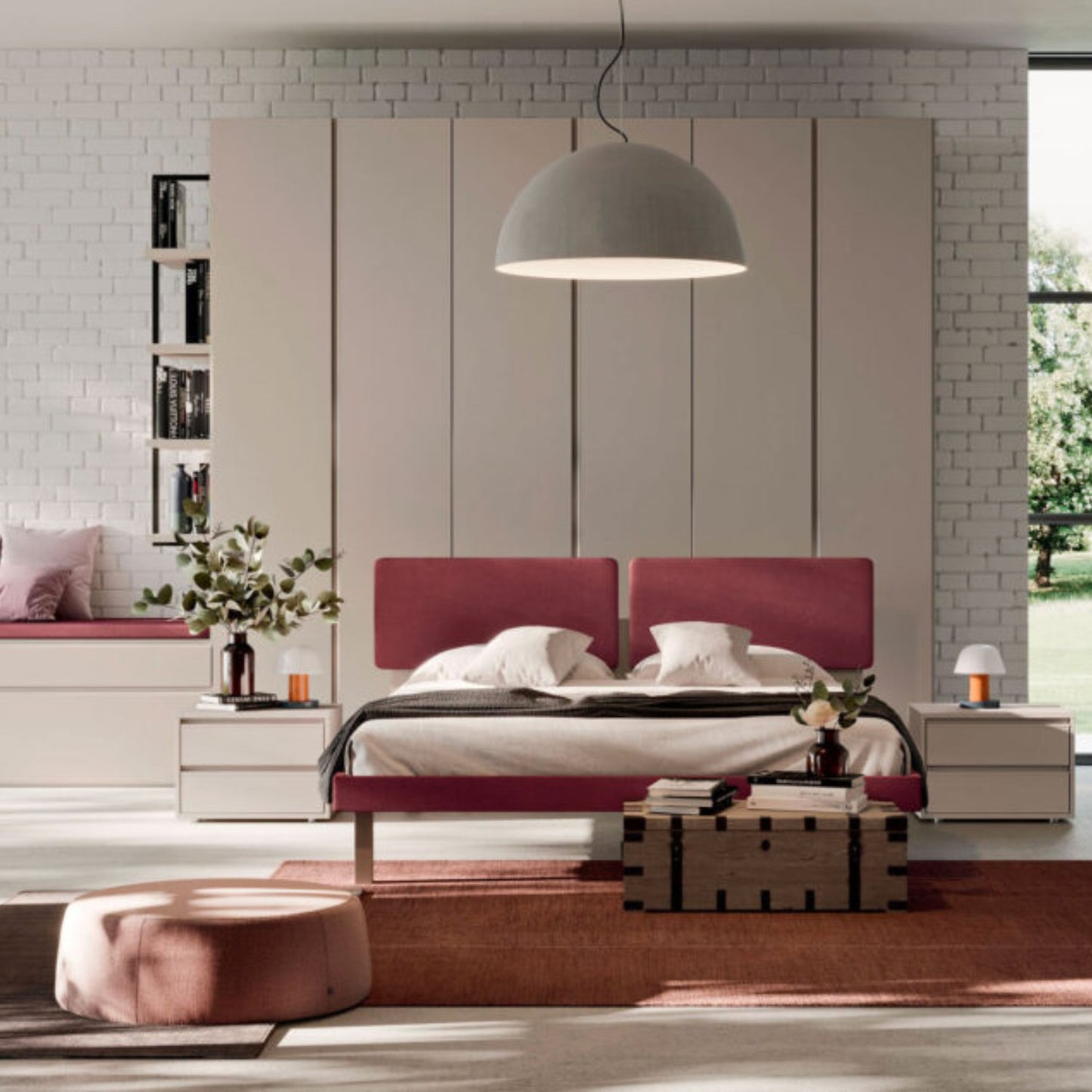 Cecilia Wooden Bed by Orme Design