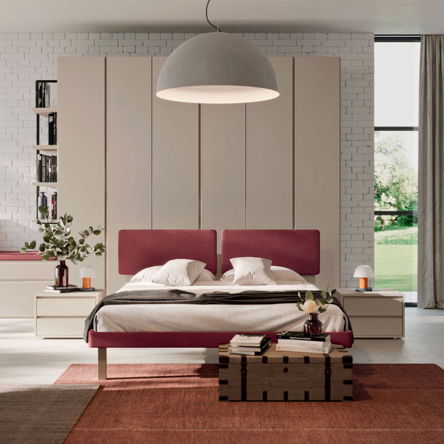 Cecilia Wooden Bed by Orme Design