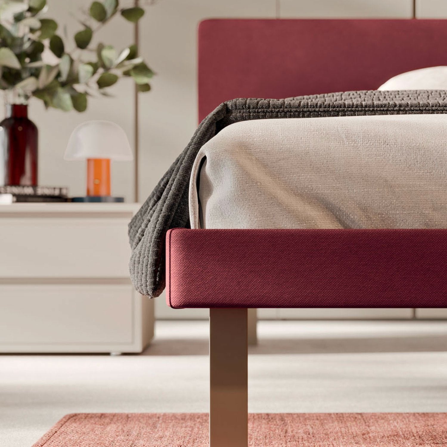 Cecilia Wooden Bed by Orme Design