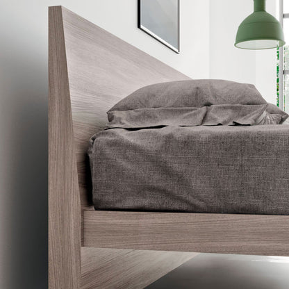 Trapezio Wooden Bed by Orme Design