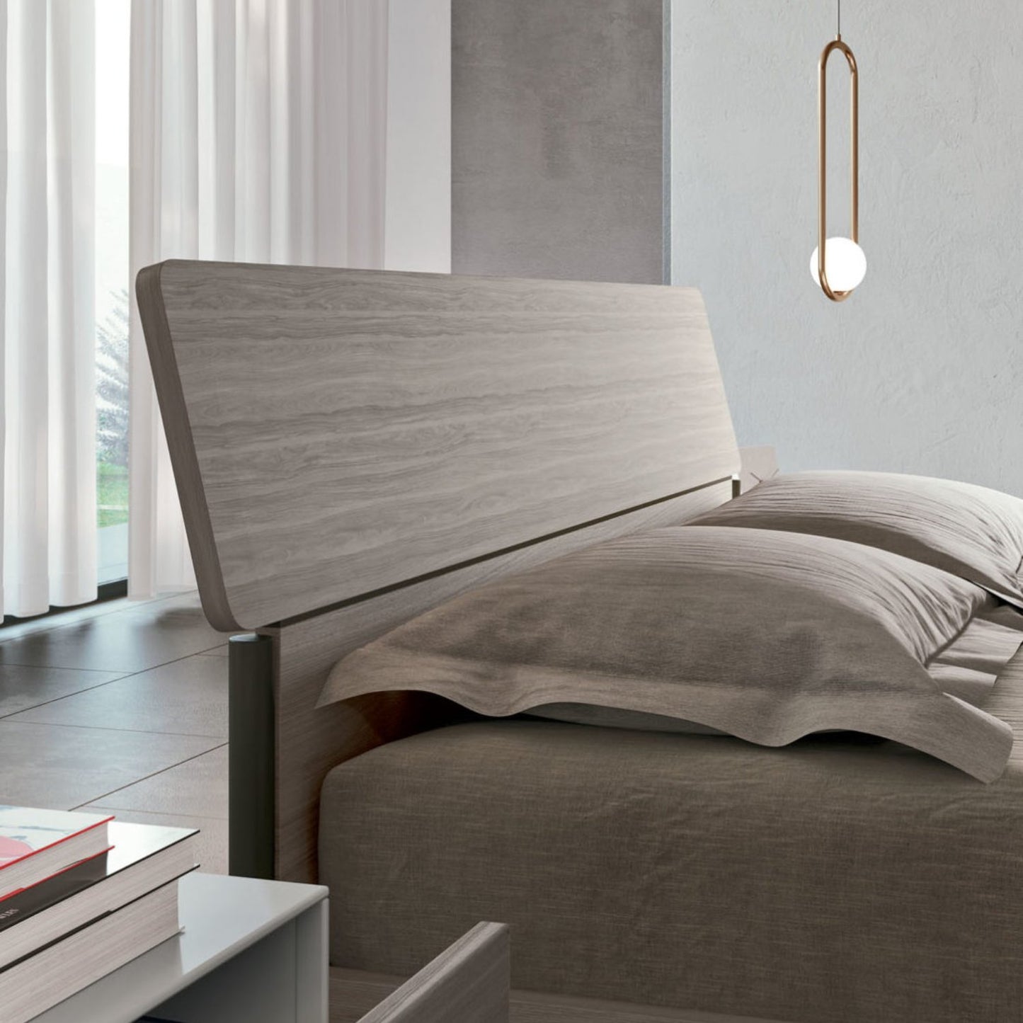 Adele Wooden Bed by Orme Design