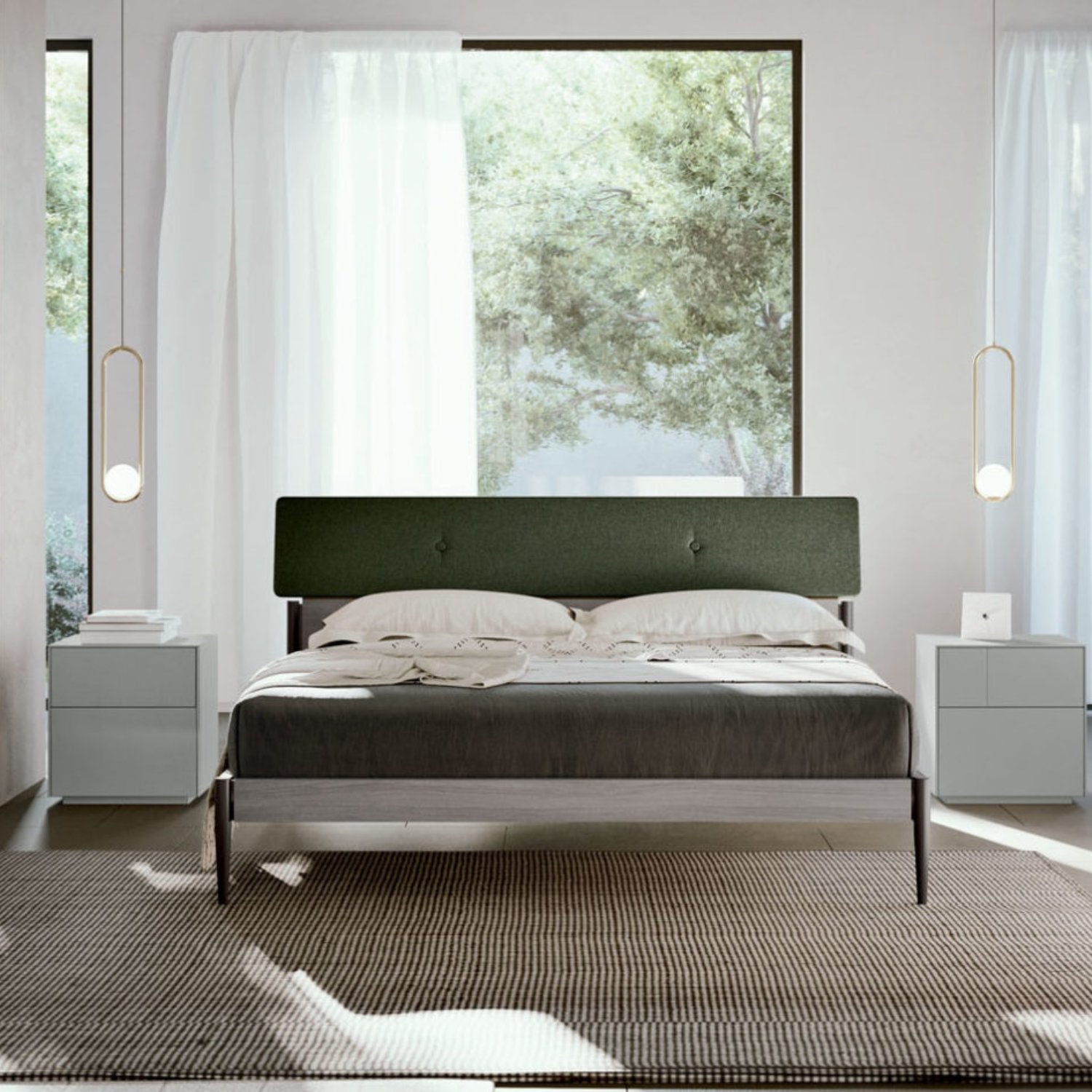Adele Wooden Bed by Orme Design