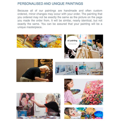 Abstract green feather 3-panel wall art hand painted canvas