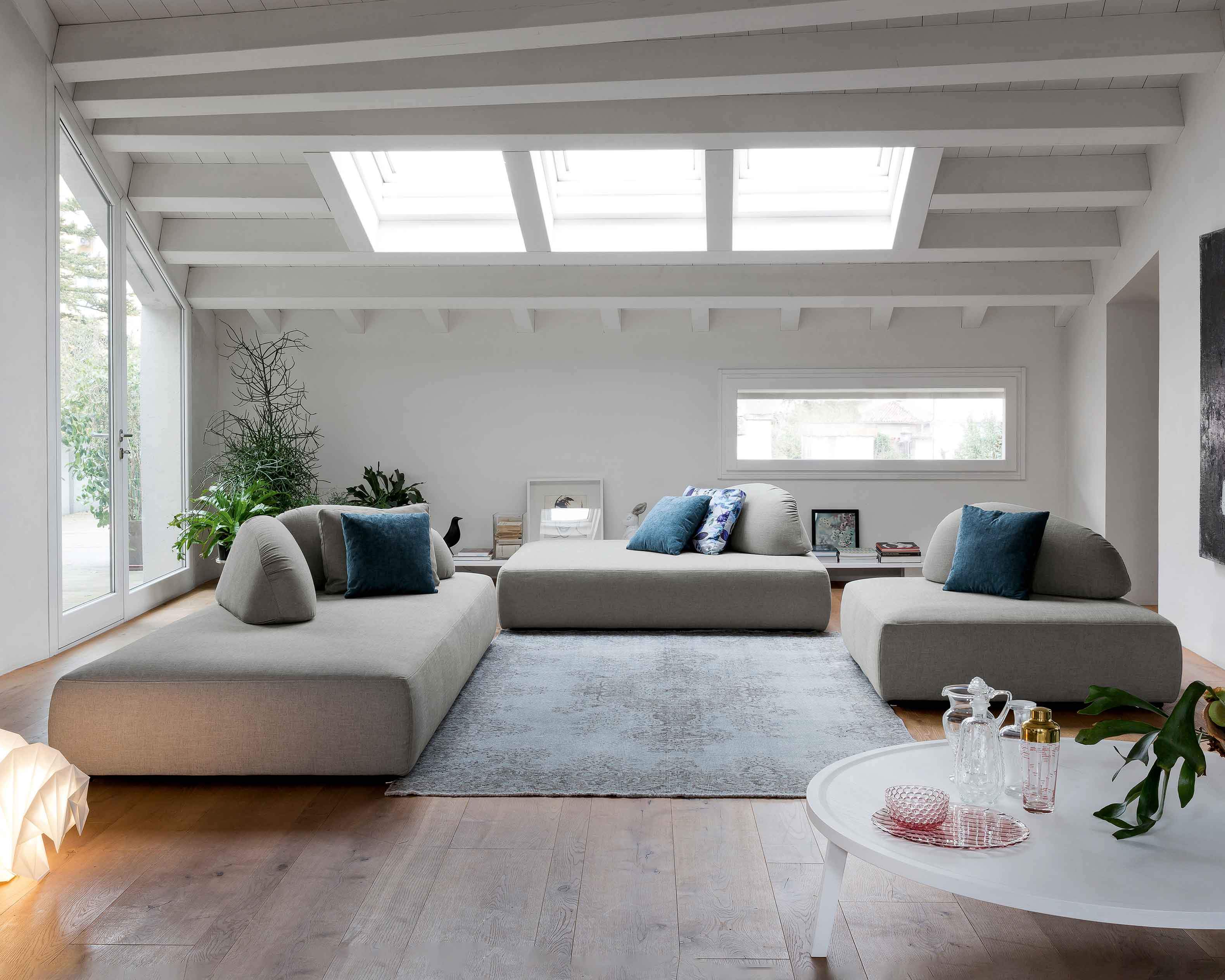 Play compoundable modern sectional sofa by Dall'Agnese - myitalianliving