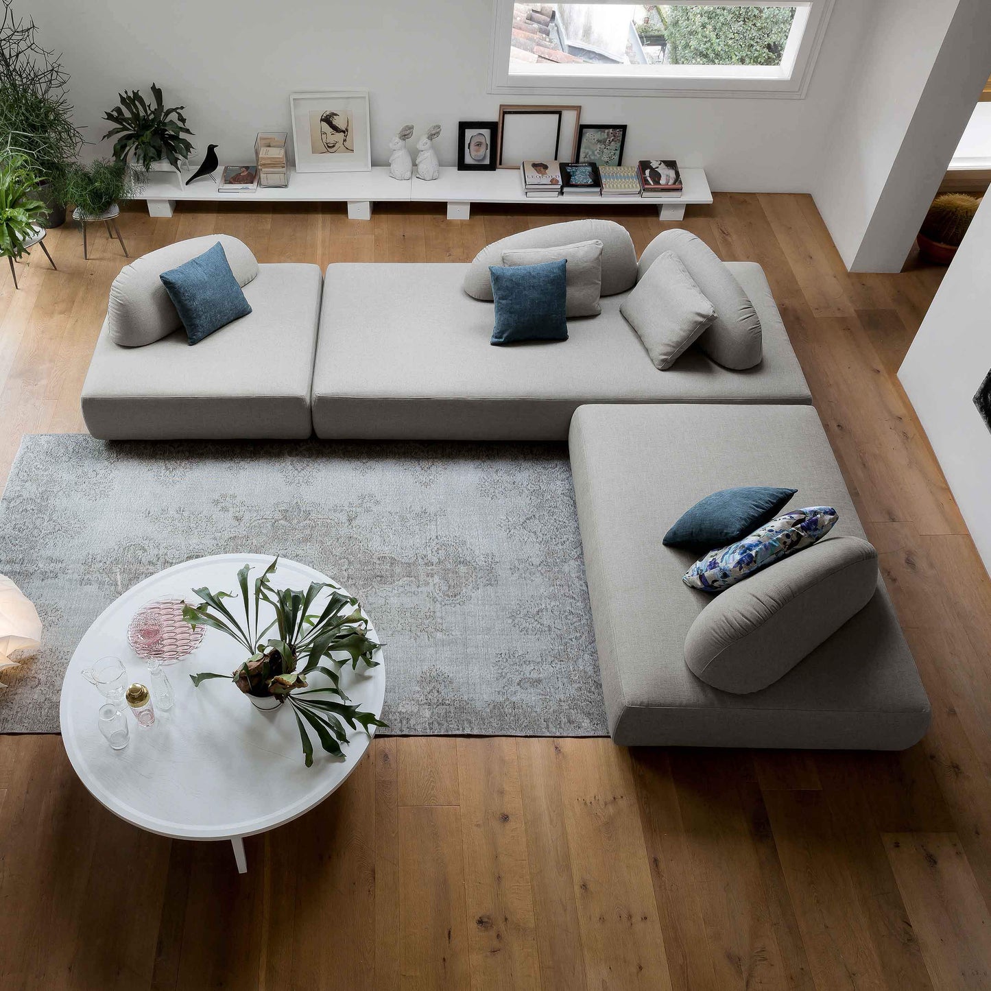 Play compoundable modern sectional sofa by Dall'Agnese - myitalianliving