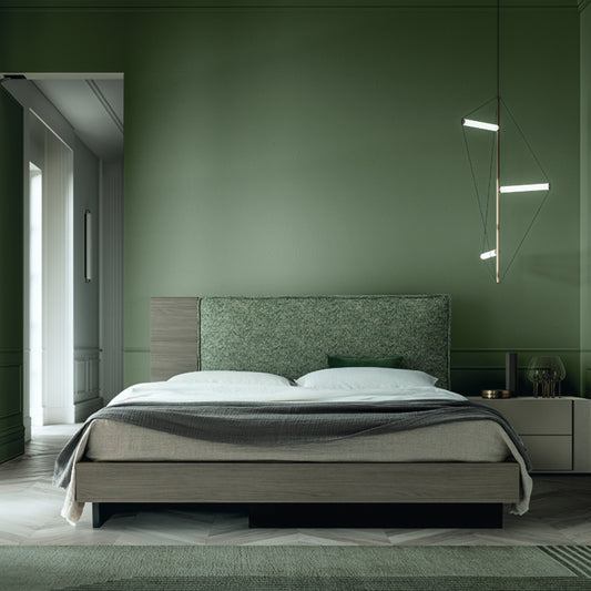 Plinio Upholstered Modern Bed