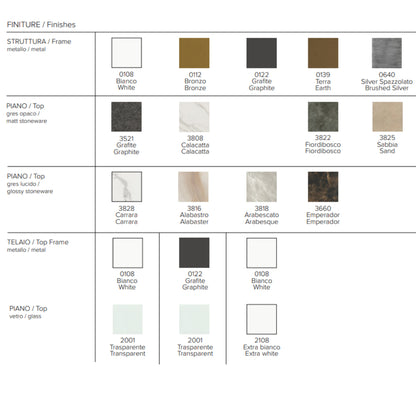 Ponente 180 extending dining table by Target Point