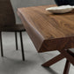 Renzo fixed rectangular dining table by La Primavera - myitalianliving