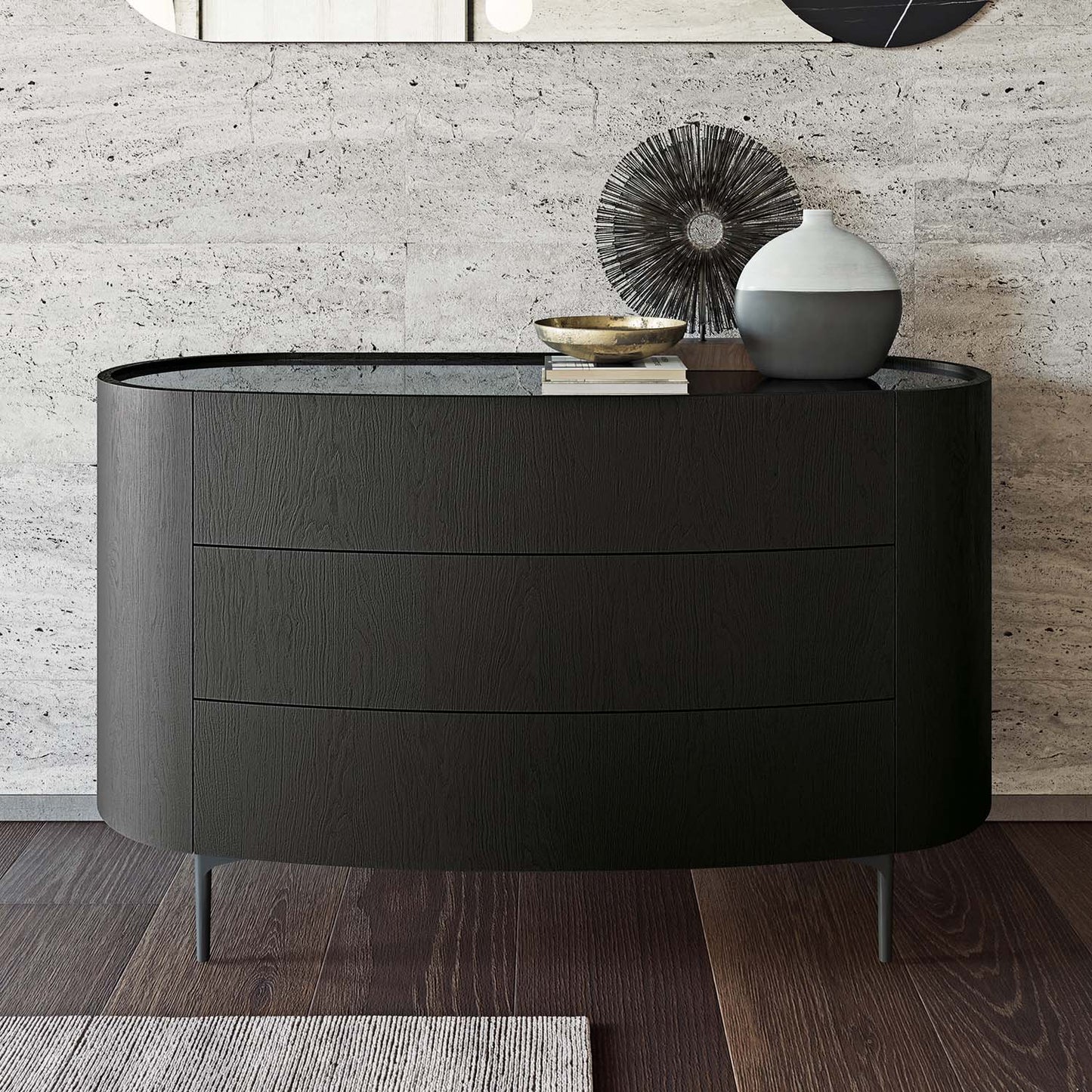 Ronda chest of drawers by Dall'Agnese