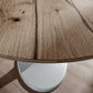 Ruud fixed oval dining table by La Primavera - myitalianliving