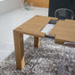 Sergio extending natural oak dining table by La Primavera - myitalianliving